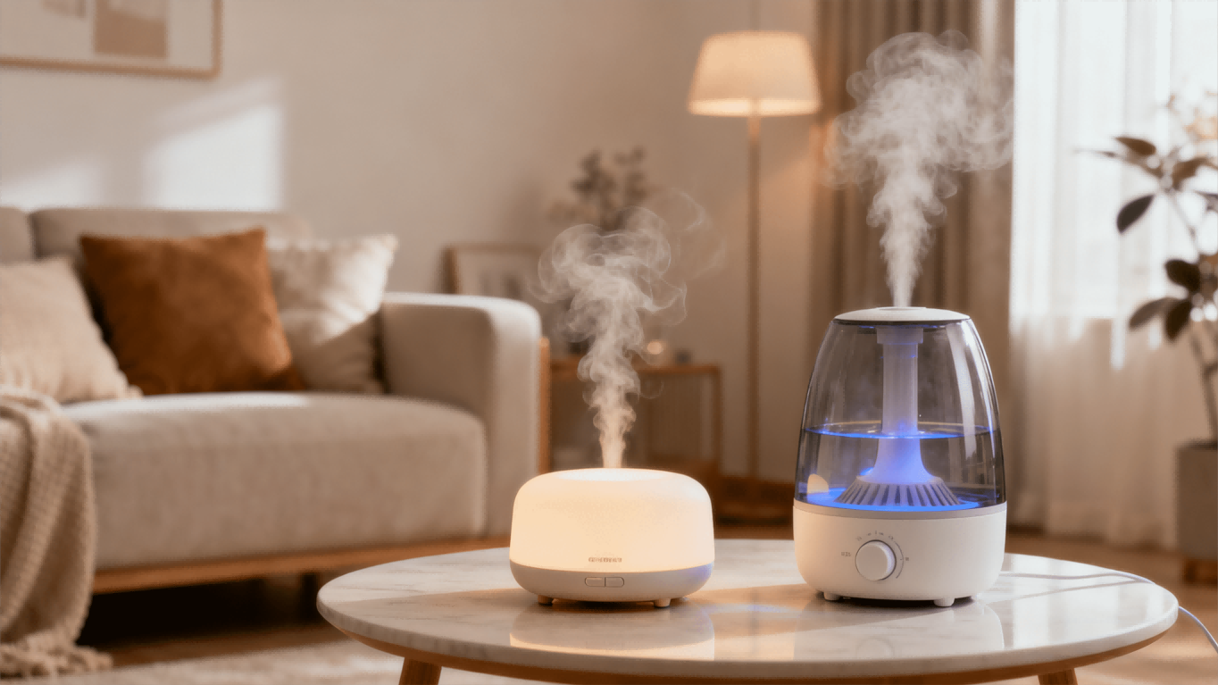 Diffuser vs. Humidifier: What's the Difference?