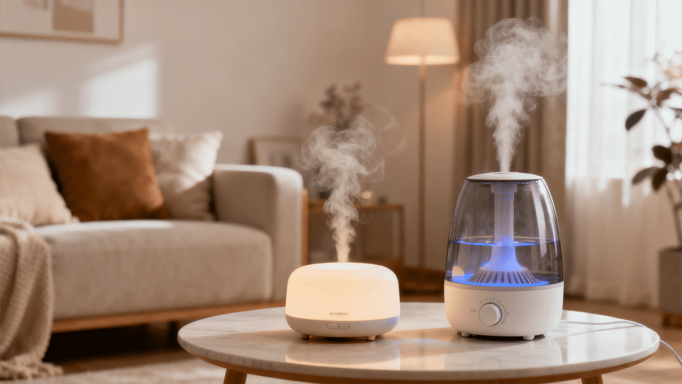 Diffuser vs. Humidifier: What's the Difference? - Y&O