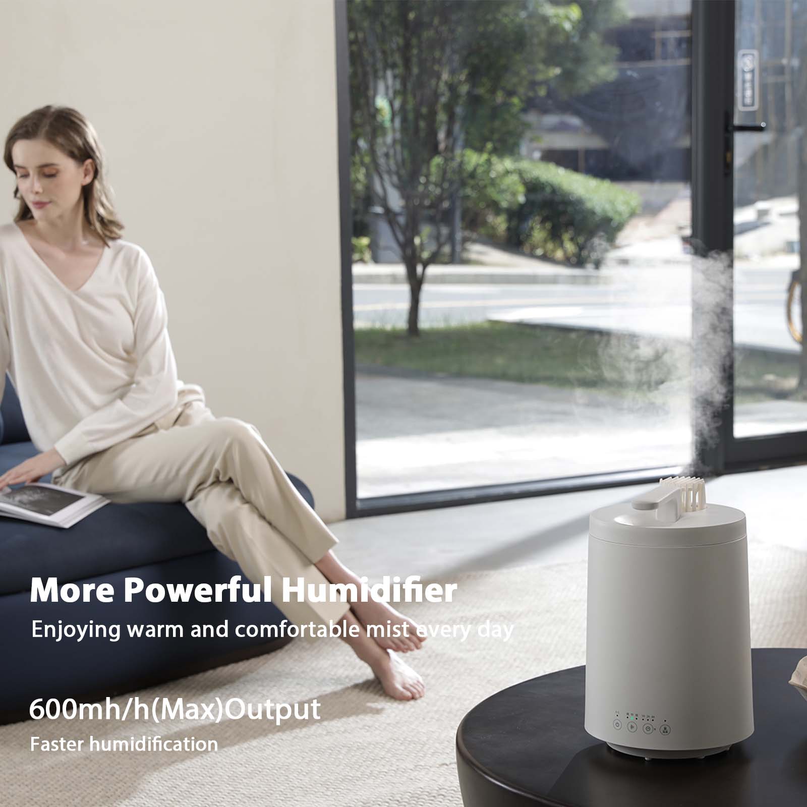 Humidificateur à vapeur 3L pour la chambre