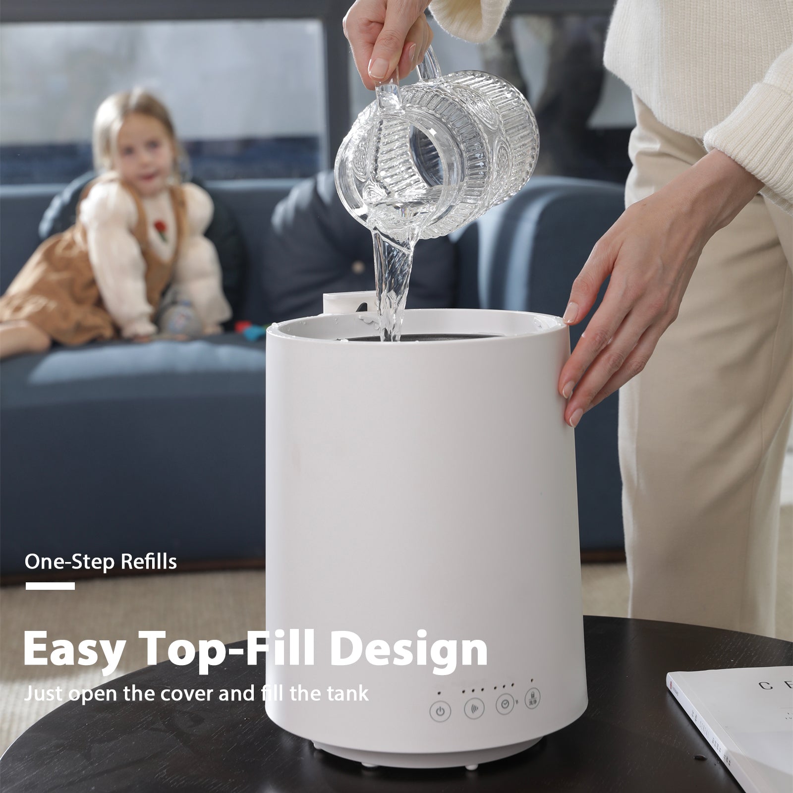 Humidificateur à vapeur 3L pour la chambre