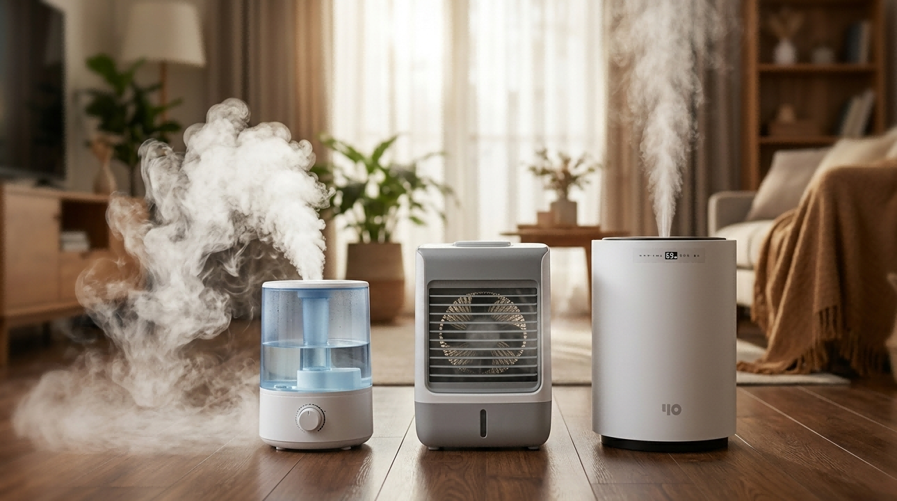 Steam vs Ultrasonic vs Evaporative: Which Humidifier Is Actually Worth It in 2026?