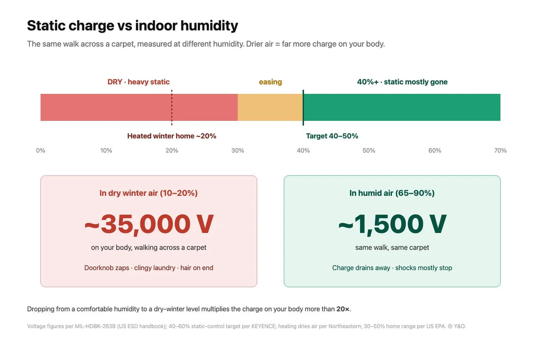 Why Your House Has So Much Static in Winter (and How to Stop It)