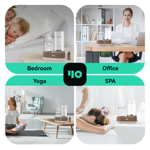 Y&O Steam Aroma - Glass Steam Essential Oil Diffuser