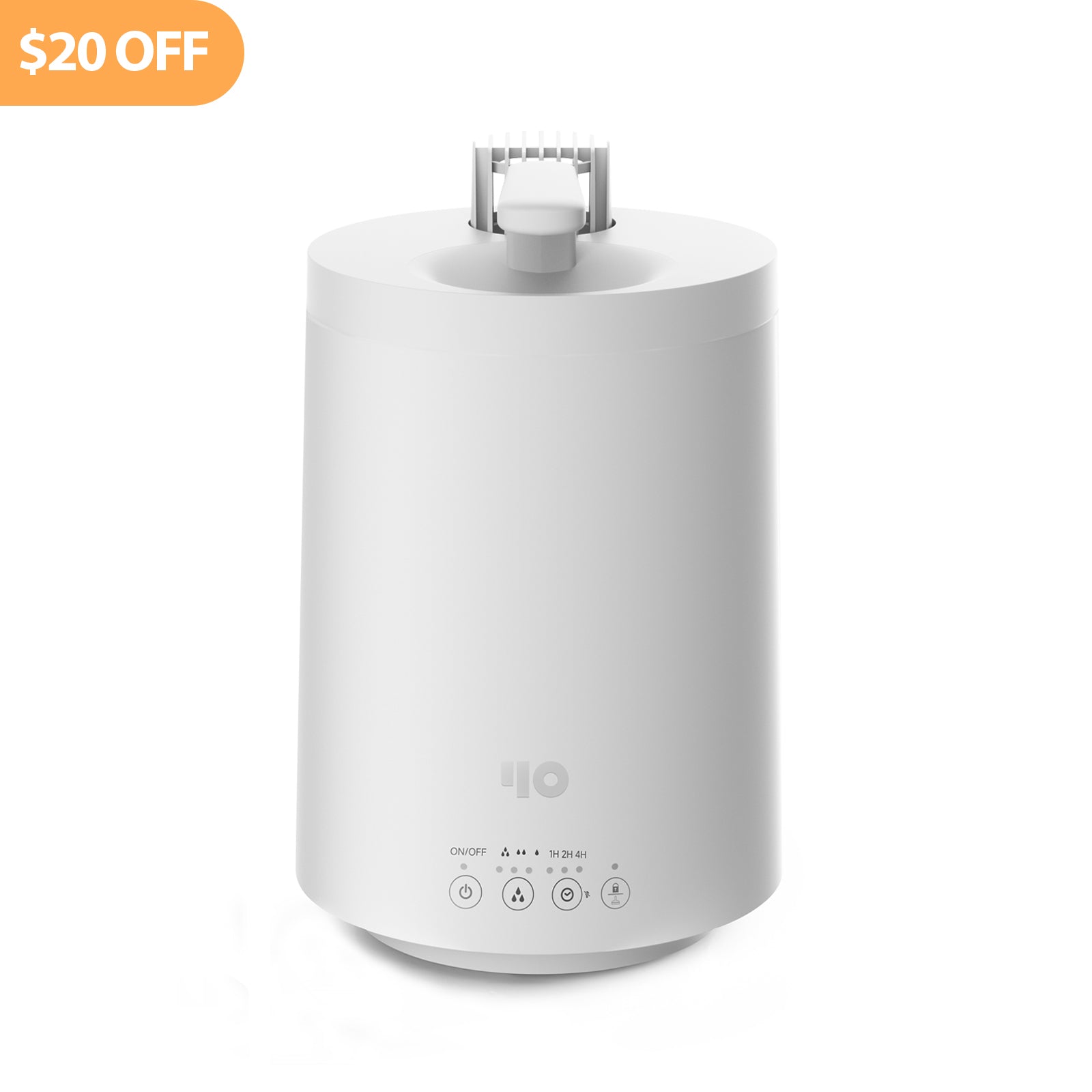 Humidificador de vapor 3L (0.8Gal) para dormitorio